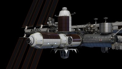 The Axiom modules are targeted to attach to the International Space Station beginning in the latter half of 2024,