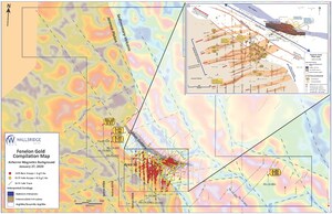 Wallbridge Intersects High-Grade Gold Veins up to 800 Metres Northwest of Fenelon's Known Footprint