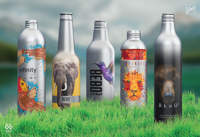 Ball’s Infinity™ Aluminum Bottle is true to its name – it can be used for numerous product categories, and recycled over and over again with no loss in quality.