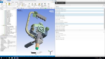 The new ANSYS GRANTA MI Pro fast-start data management solution enables access to managed materials data from within ANSYS Mechanical.
