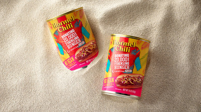 The makers of Hormel® Chili, America’s No.1 selling chili brand, announced today a limited-edition Miami-inspired label designed to help raise awareness for childhood hunger.