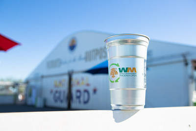 Waste Management to Use Aluminum Cups at Phoenix Open