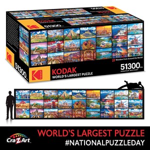 Pennsylvania Couple Are The First Verified Individuals To Complete The World's Largest Puzzle For Sale From Cra-Z-Art