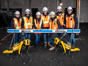 Pomerleau First in The World to Use Spot Robot on Construction Site