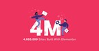 Elementor Hits 4 Million Websites in Record Time