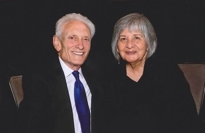 Pictured (R to L): Virginia and Frank Maas