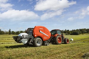 Kubota Canada Unveils FastBale - A New Continuous Round Baler