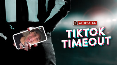 David Dobrik in Chipotle's #TikTokTimeout