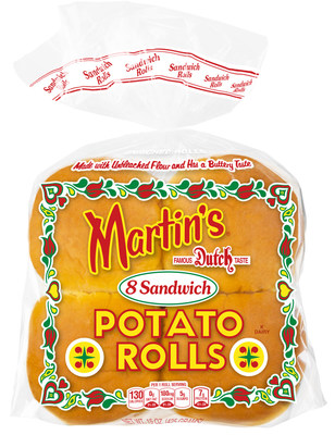 Martin's Famous Sandwich Potato Rolls are the number one branded hamburger roll in America! (according to IRI sales data)