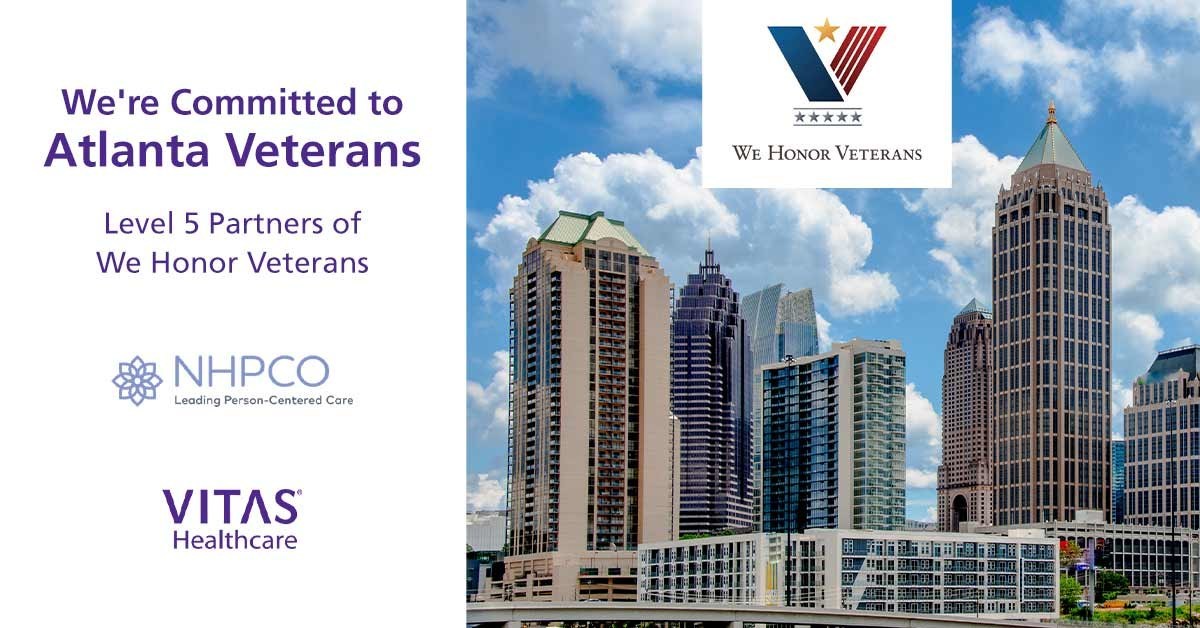 Vitas Healthcare Is Georgia S First Hospice Provider To Receive Nation S Highest Recognition For Its Dedication To Atlanta S Veterans