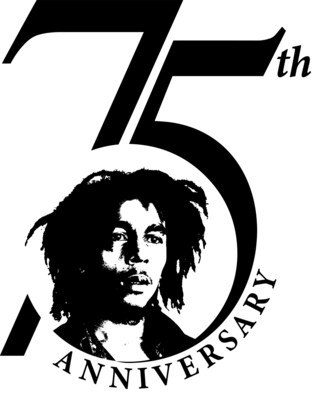The Marley Family, UMe and Island Records announce yearlong 75th birthday commemorative plans for legendary icon Bob Marley. Marley75 to feature special releases, live performances, plus rare and unreleased material from the Marley family vaults and private collection. 40th Anniversary of 'Redemption Song,' celebrated with new music video premiering on YouTube. (PRNewsfoto/Island Records/UMe)