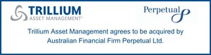ESG Investment Firm Trillium Asset Management agrees to be acquired by Australian Financial Firm Perpetual Ltd.