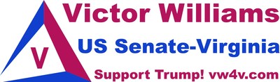 Victor Williams is a insurgent 2020 GOP candidate for US Senate for Virginia