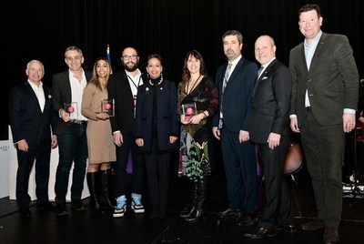 AlayaCare, CAE, Epic Games and Framestore win the first-ever Montréal International Awards (CNW Group/Chamber of Commerce of Metropolitan Montreal)