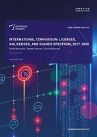 International Comparison: Licensed, Unlicensed, and Shared Spectrum 2017-2020