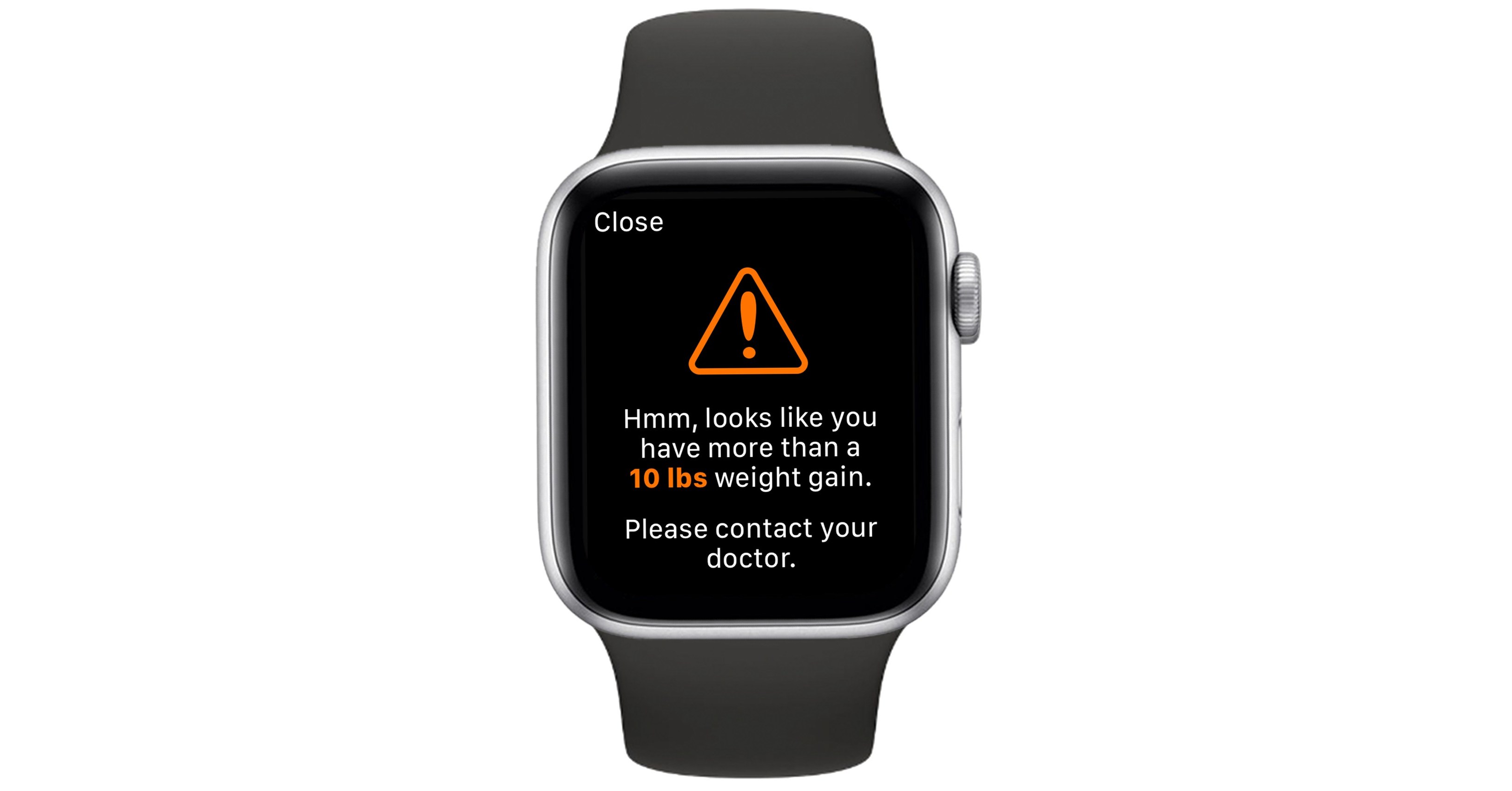 https://mma.prnewswire.com/media/1085443/Apple_Watch_CHF_Weight_Alert.jpg?p=facebook