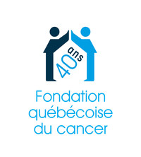 Logo : 40 ans - Fondation québécoise du cancer (Groupe CNW/Fondation québécoise du cancer)