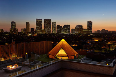 Go “glamping” under the stars, Beverly Wilshire, A Four Seasons Hotel