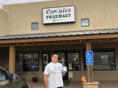 Corrales Pharmacy stocks AllerPops for its customers as the spring pollen is on the way.