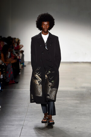 HIROMI ASAI Presents AW20 Menswear Collection "The Whole Creation" Made of Kimono Textile at New York Fashion Week