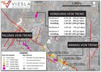 Vizsla Samples 1,264 g/t Silver Equivalent Across 1.2 Metres at Panuco Project, Mexico