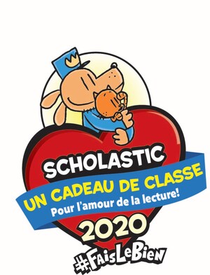 Scholastic Canada double ses dons de livres et offre une visite de l'auteur de Super Chien, Dav Pilkey, dans le cadre de son programme Un cadeau de classe