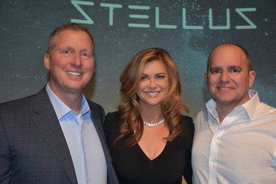 Stellus Technologies Launch Event: Ken Grohe (Stellus CRO), Kathy Ireland, Jeff Treuhaft (Stellus CEO)