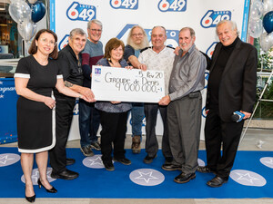 Montérégie: Winners of the $9,000,000 Lotto 6/49 jackpot are planning a cruise