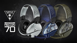 Turtle Beach's Best-Selling Recon 70 Gaming Headset Now Available In Silver, Green Camo, And Blue Camo
