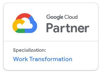 Work Transformation Partner Specialization in the Google Cloud Partner Advantage Program Badge