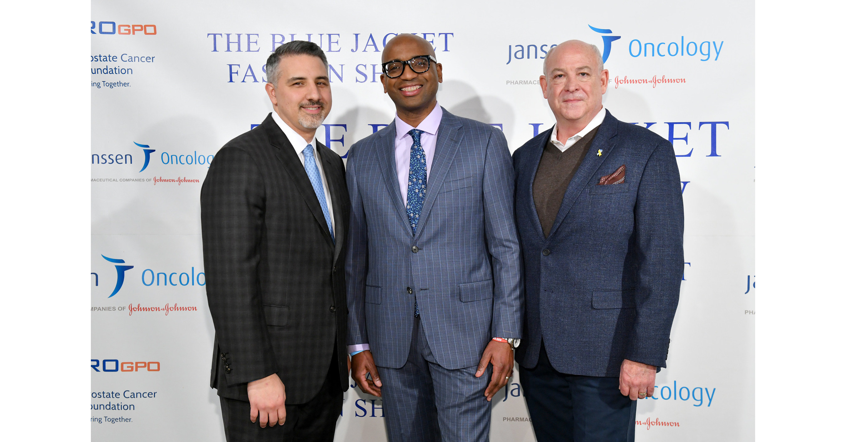 Fourth Annual Blue Jacket Fashion Show Included David Byrne Andre Leon Talley Dr Mehmet Oz Bill Nye And More For Men S Health And Prostate Cancer Awareness