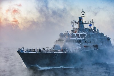 The future USS St. Louis completed Acceptance Trials in Lake Michigan in December.