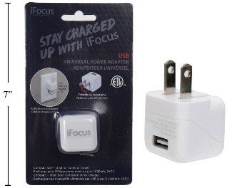 iFocus Electronics USB Universal Power Adaptor (CNW Group/Health Canada)