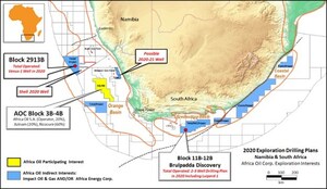 Africa Oil Announces Completion of Farmin to Block 3B/4B in South Africa and Further Investment in Impact Oil &amp; Gas