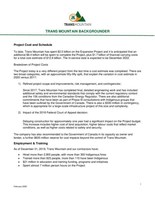 Trans Mountain Backgrounder (CNW Group/Trans Mountain Corporation)