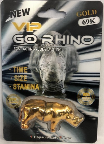 VIP GO Rhino Gold 69K (Groupe CNW/Santé Canada)