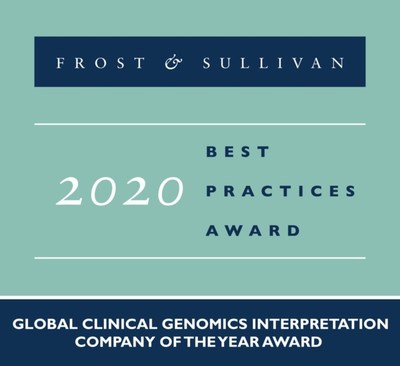 Genomenon Commended by Frost & Sullivan for Advancing Clinical Genomics Interpretation and Personalized Medicine with Its Mastermind Platform