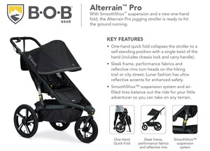 Go Beyond with the New BOB Gear® Alterrain™ Pro Jogging Stroller