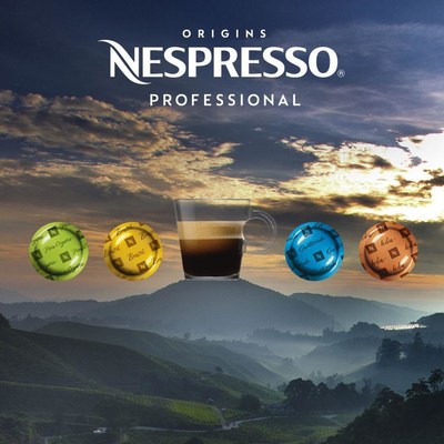 Nespresso Professional Origins coffee range