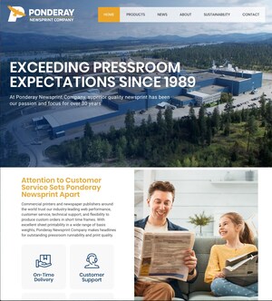 Ponderay Newsprint Company Unveils New Branding