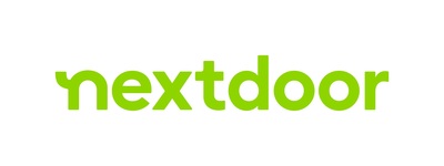 Nextdoor Logo (PRNewsfoto/Nextdoor, Inc.)
