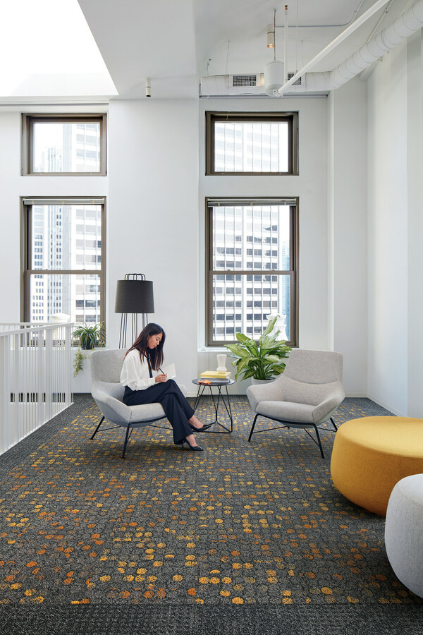 The NY+LON Streets collection includes six carpet tile products in eight colorways.