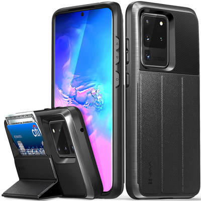 The Vena vCommute case blends rugged functionality with practical features including hidden card slots and a multi-angle stand, all within a slim profile.