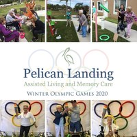 Residents Delight in the Winter Olympic Games at Pelican Landing Assisted Living and Memory Care