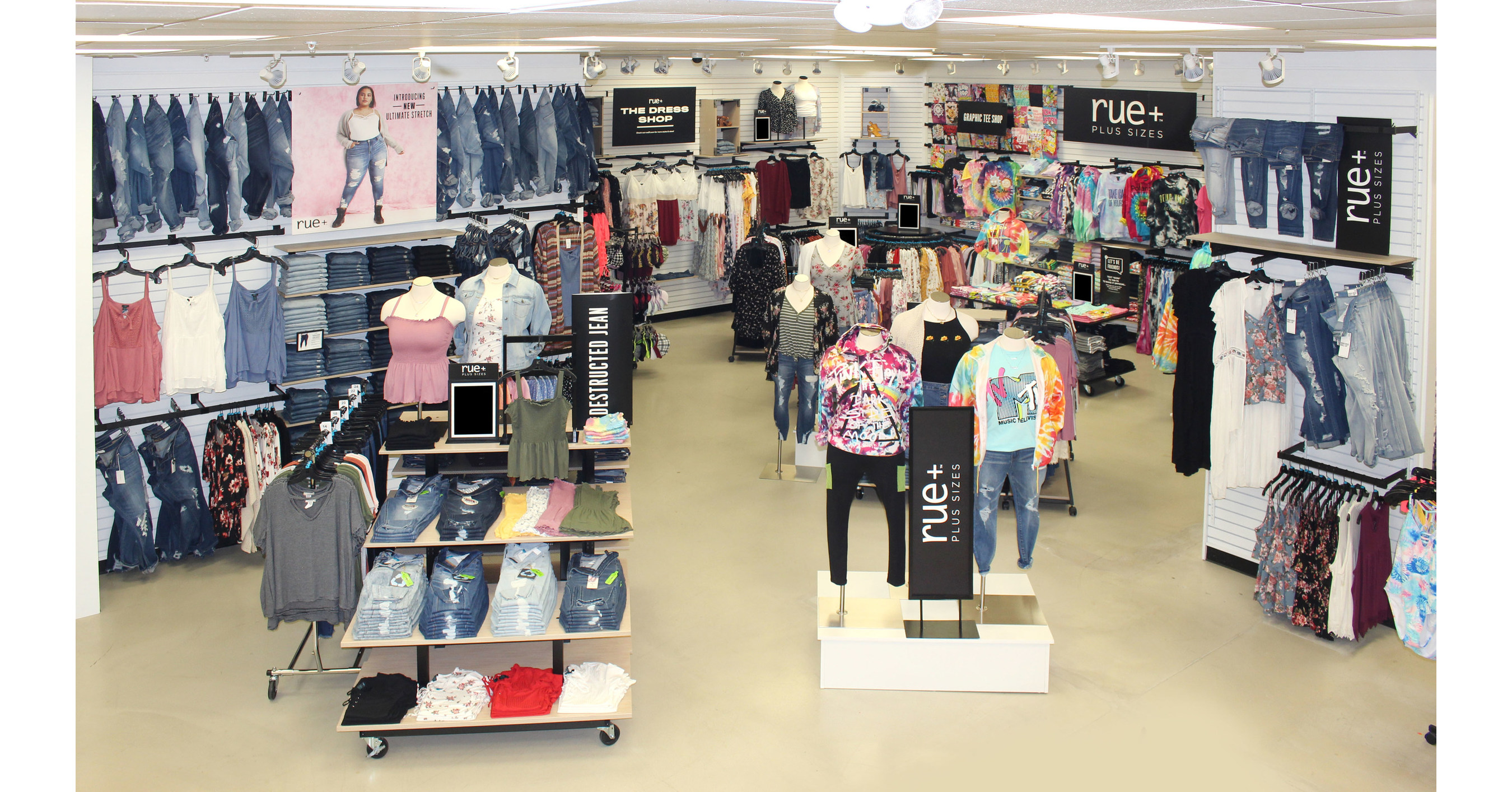 rue21 Expands Plus Offerings in 61 Stores During First Quarter 2020