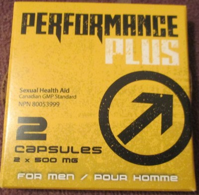 Capsules Performance Plus (NPN 80053999) (Groupe CNW/Santé Canada)