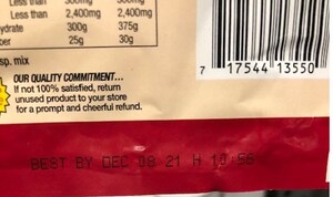 Voluntary Recall Notice of Sunny Select Au Jus Gravy Mix 1 oz Pouches Due to Unlabeled Dairy Allergen