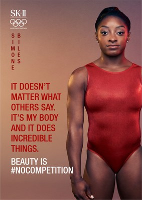 Simone Biles declares Beauty is #NOCOMPETITION