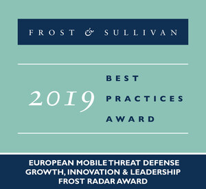 Zimperium Commended by Frost &amp; Sullivan for Staying Ahead of the Innovation Curve with its Mobile Threat Defence Solution