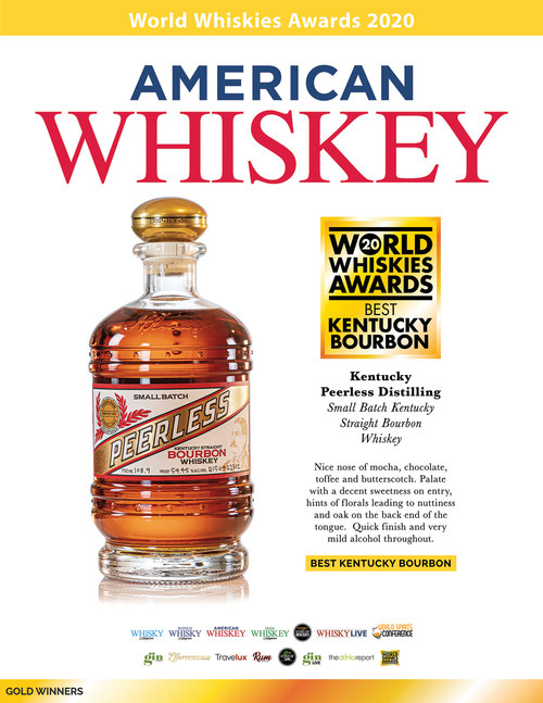 American Whiskey magazine Names Kentucky Peerless Small Batch Bourbon "Best Kentucky Bourbon"